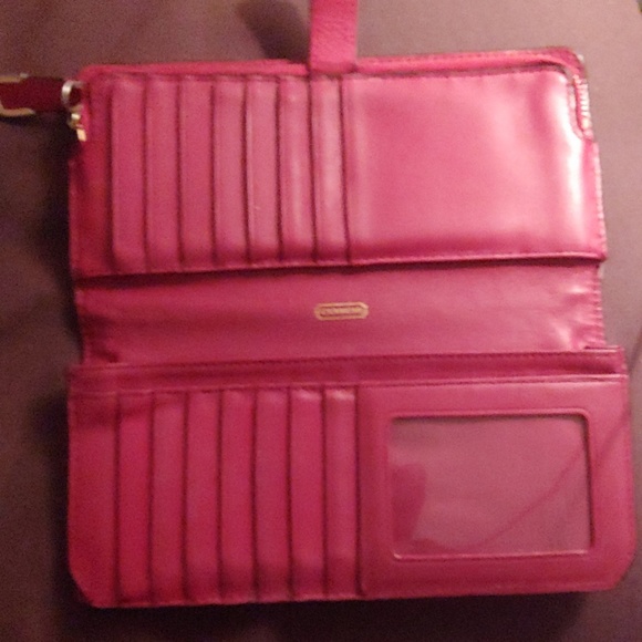 Coach wallet organizer with zipper - Picture 2 of 3